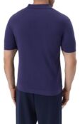 Поло из хлопка и шелка Brioni UMKC0L/PBK02 фото 4