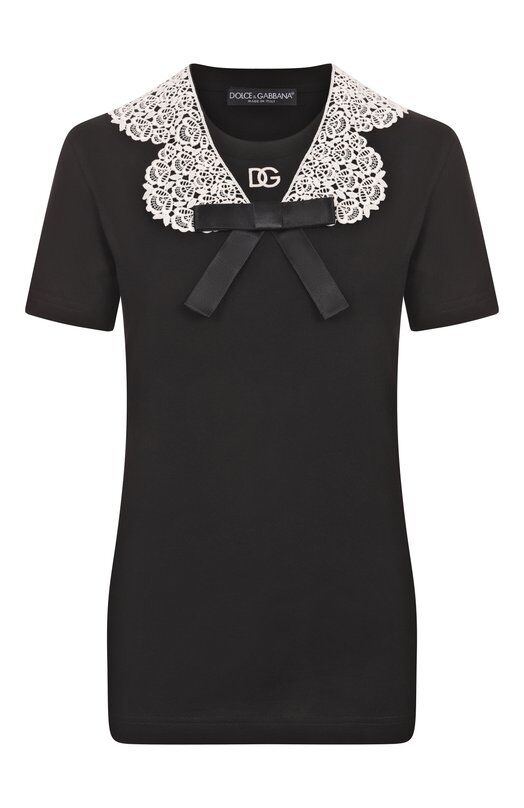 Хлопковая футболка Dolce & Gabbana F8V50Z/GDC5S фото 1