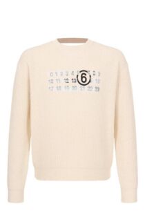 Хлопковый свитер MM6