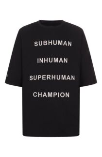 Хлопковая футболка Rick Owens x Champion Rick Owens