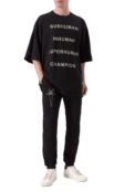 Хлопковая футболка Rick Owens x Champion Rick Owens CM01E1675/CHJG фото 2