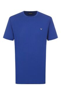 Хлопковая футболка Emporio Armani