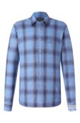 Льняная рубашка Kiton UMCBUBAH0926401_5XL-8XL фото 1