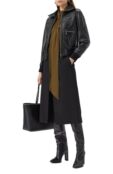 Кожаный бомбер Chloé CH25SCV11206 фото 2