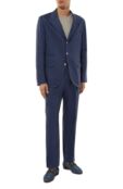 Костюм изо льна и шерсти Brunello Cucinelli MS465LDTR фото 1