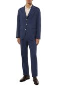 Костюм изо льна и шерсти Brunello Cucinelli MS465LDTR фото 2