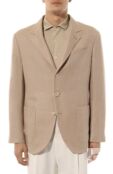 Пиджак изо льна и шерсти Brunello Cucinelli MW4827BND фото 3