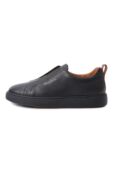 Кожаные кеды Cleanic Santoni MBCG219950CATLLD фото 4