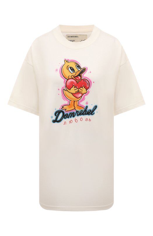 Хлопковая футболка DOMREBEL SQUEEZY/T-SHIRT фото 1