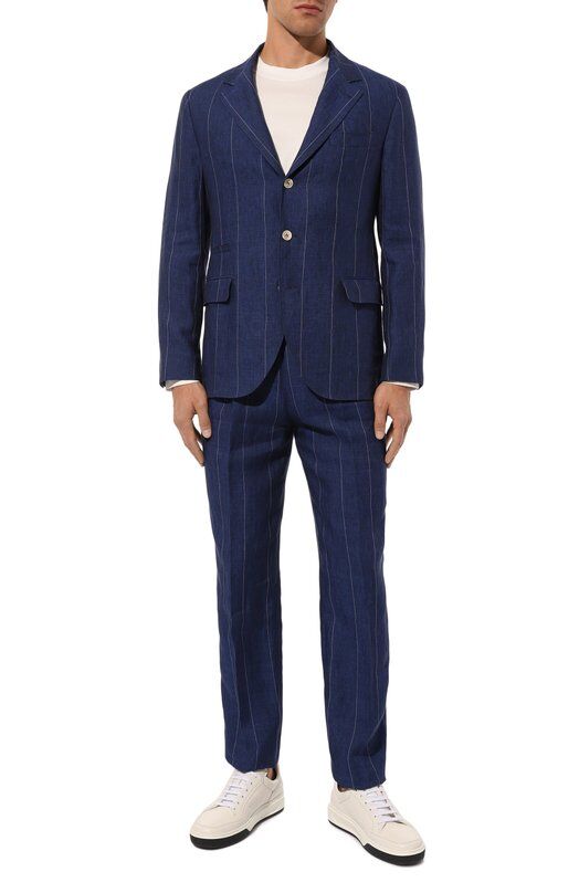 Льняной костюм Brunello Cucinelli MB400LDTR фото 1