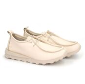 Женские полуботинки Clarks, бежевые фото 1
