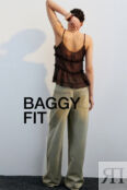 Джинсы baggy fit с тинтованным окрашиванием befree 4680704236835 фото 1
