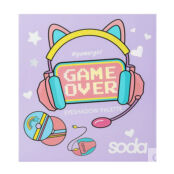 SODA Палетка теней GAME OVER #gamergirl SOD227103 фото 4