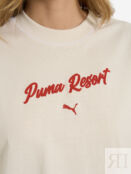 Футболка женская PUMA Premium Ess, Бежевый 629776P0P-87 фото 5