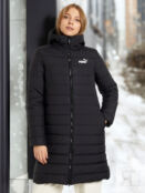 Куртка удлиненная женская PUMA ESS Hooded Padded, Черный 848942P0P-01 фото 1