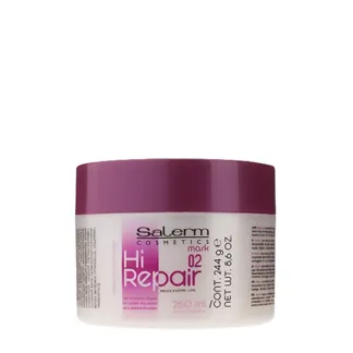 SALERM COSMETICS Маска для восстановления истонченных волос / Hi Repair 250