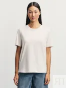 Базовая футболка из хлопка Zarina W_REGULAR11-60 фото 3