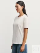 Базовая футболка из хлопка Zarina W_REGULAR11-60 фото 4