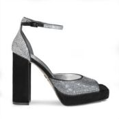 Женские босоножки EKONIKA PREMIUM PM00666CN-02-black-silver-24L фото 1