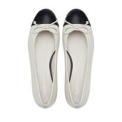 Женские балетки EKONIKA PREMIUM PM00766CN-03-white-black-25S фото 4