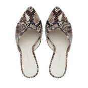 Женские летние мюли EKONIKA PREMIUM PM00194CN-07-snake.brown-25S фото 4