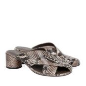 Женские летние мюли EKONIKA PREMIUM PM01284CN-01-snake.brown-25S фото 3
