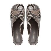 Женские летние мюли EKONIKA PREMIUM PM01284CN-01-snake.brown-25S фото 4