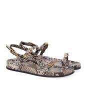 Женские сандалии EKONIKA PREMIUM PM01319CN-11-snake.brown-25S фото 3