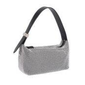 Женская сумка-багет EKONIKA PREMIUM PM38293-silver-black-24L фото 3