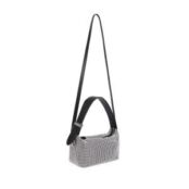 Женская сумка-багет EKONIKA PREMIUM PM38293-silver-black-24L фото 4