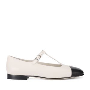 Женские балетки EKONIKA PREMIUM PM00699CN-04-white-black-24L фото 1
