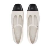 Женские балетки EKONIKA PREMIUM PM00699CN-04-white-black-24L фото 4