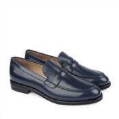 Женские демисезонные лоферы EKONIKA EN00680AM-01-navy-24L фото 3