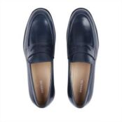 Женские демисезонные лоферы EKONIKA EN00680AM-01-navy-24L фото 4