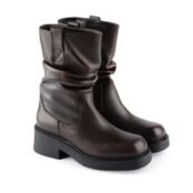 Женские демисезонные полусапоги EKONIKA EN00904PT-21-browny-24W фото 3