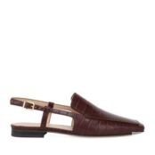 Женские балетки слингбэки EKONIKA EN01057CN-01-browny-25S фото 1