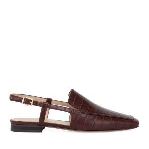 Женские балетки слингбэки EKONIKA EN01057CN-01-browny-25S фото 1