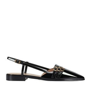 Женские балетки слингбэки EKONIKA PREMIUM PM09052CN-01-black-25S фото 1