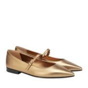 Женские балетки Мэри Джейн EKONIKA PREMIUM PM09051CN-04-dk.gold-25S фото 3