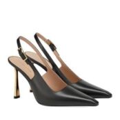 Женские туфли слингбэки EKONIKA PREMIUM PM01023CN-02-1-black-25S фото 3