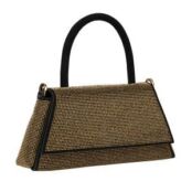 Женская сумка кросс-боди EKONIKA PREMIUM PM38142CN-03-black-dk.gold-25S фото 3
