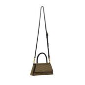 Женская сумка кросс-боди EKONIKA PREMIUM PM38142CN-03-black-dk.gold-25S фото 4