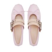 Женские балетки Мэри Джейн EKONIKA EN01141CN-03-pink-25S фото 4