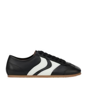 Женские демисезонные кеды EKONIKA PREMIUM PM01119CN-01-black-white-25S фото 1