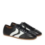 Женские демисезонные кеды EKONIKA PREMIUM PM01119CN-01-black-white-25S фото 3