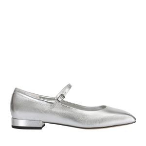 Женские балетки EKONIKA PREMIUM PM00705CN-01-silver-24L фото 1