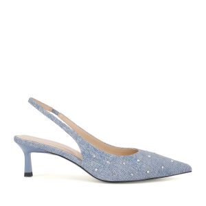 Женские летние слингбэки EKONIKA EN00320CN-06-blue-jeans-24L фото 1