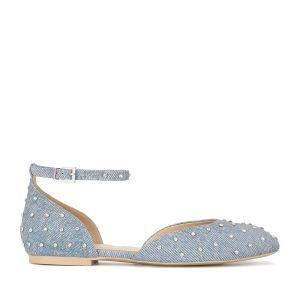 Женские балетки EKONIKA EN00670CN-05-blue-jeans-24L фото 1