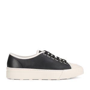 Женские демисезонные кеды EKONIKA PREMIUM PM00795CN-01-black-white-24L фото 1