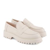 Женские демисезонные лоферы EKONIKA EN06045CN-08-latte-24L фото 3